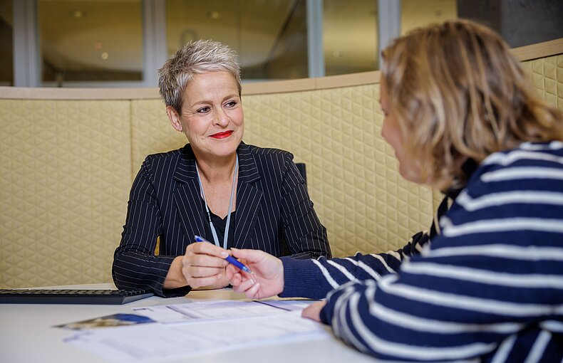 afbeelding Hulp bij gesprek of aanvraag
